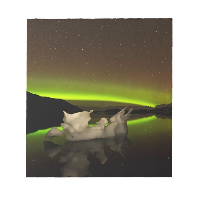 Iceberg Aurora Anteckningsblock (Framsida)