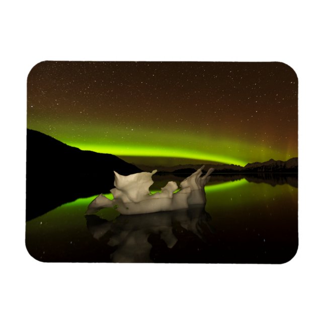 Iceberg Aurora Magnet (Horisontell)