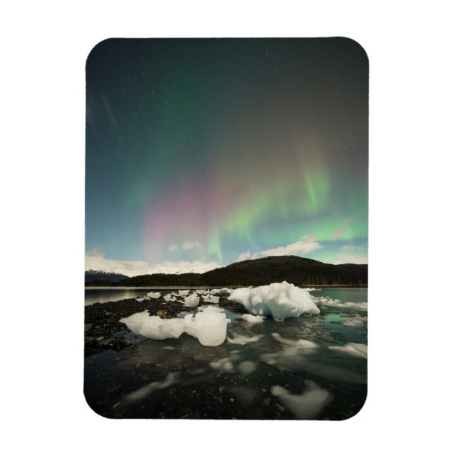 Iceberg Aurora Magnet (Vertikal)