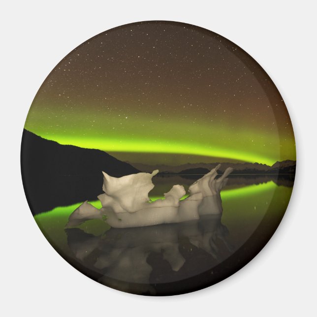 Iceberg Aurora Magnet (Framsidan)