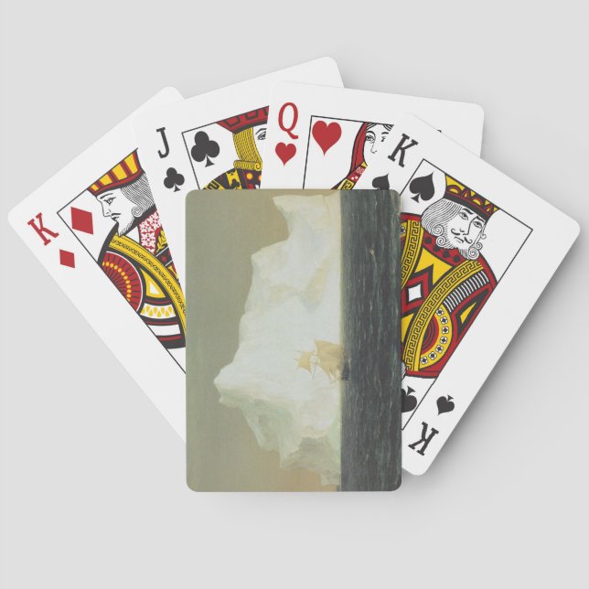 Iceberg (av Frederic Edwin Church) Casinokort (Baksidan)