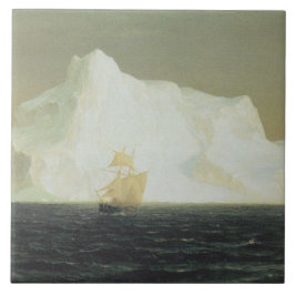 Iceberg (av Frederic Edwin Church) Kakelplatta