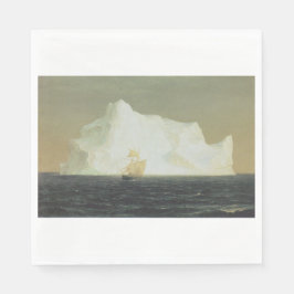 Iceberg (av Frederic Edwin Church) Pappersservett