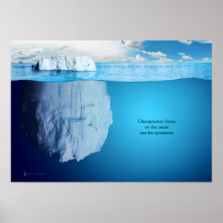 Iceberg Chiropraktic Poster