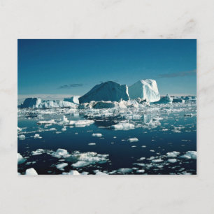 Iceberg, Grönland Winter Vykort