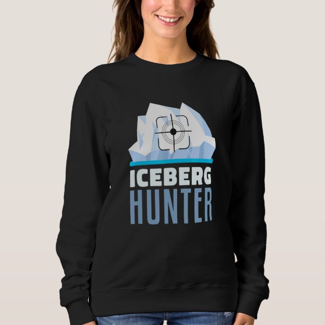 Iceberg Hunter Purify Vatten Vodka Makers Ice Hunt T Shirt (Framsida)