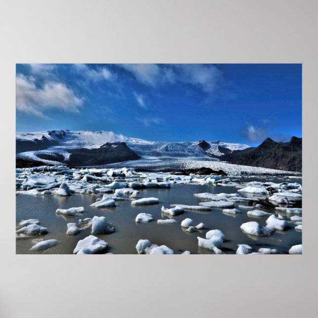 Iceberg Lagoon Poster (Framsidan)