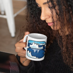 Iceberg Landcape Coffee Mugg