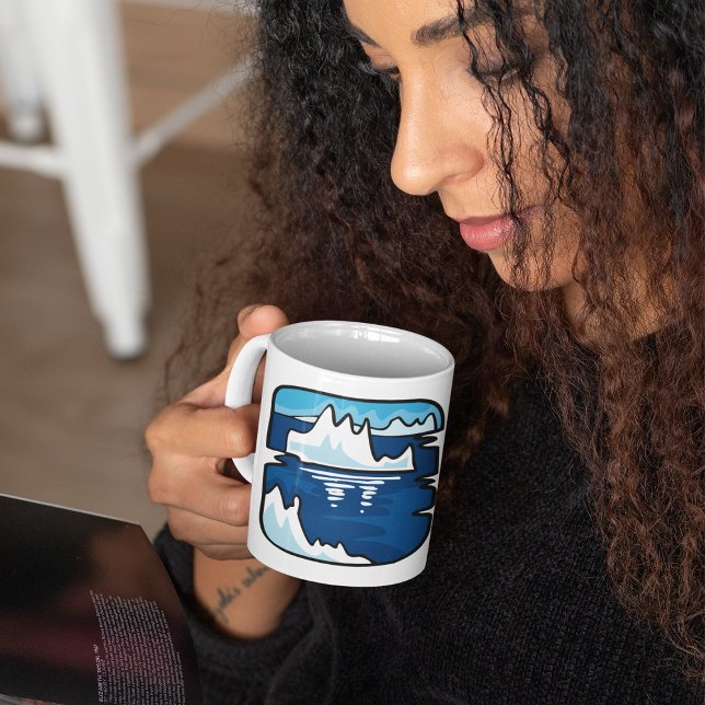 Iceberg Landcape Coffee Mugg (Skapare uppladdad)