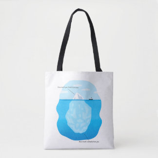 Iceberg Love Tote Bag Tygkasse