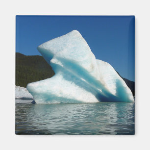 Iceberg på Mendenhall Sjö i Alaska Magnet