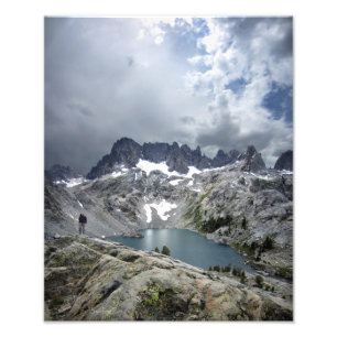 Iceberg Sjö 2 - Ansel Adams Wilderness Fototryck