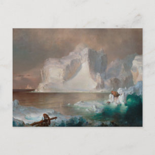 Icebergs av Frederic Edwin Church Vykort