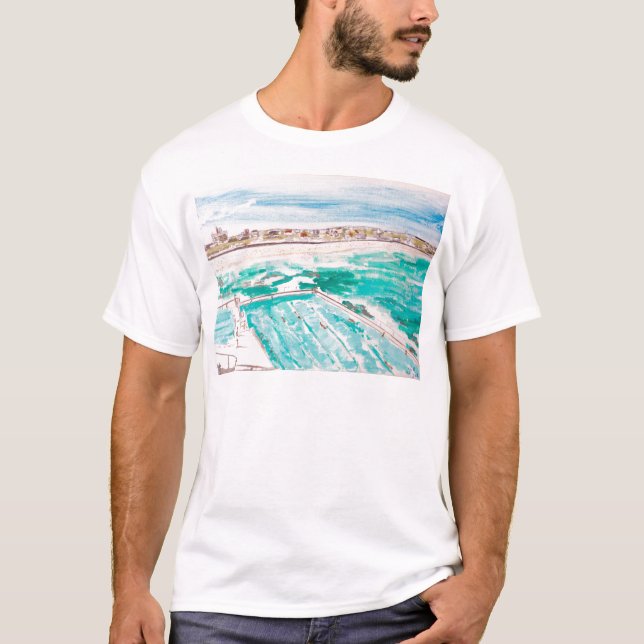 Icebergs-Bondi Tee Shirt (Framsida)
