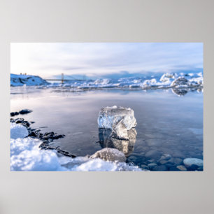 Icebergs havsdrift poster