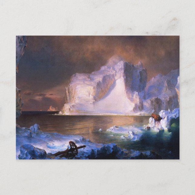 Icebergs Vykort (Framsida)