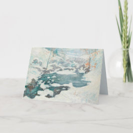 Icebunden av John Henry Twachtman Helgkort