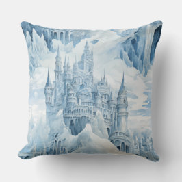 Icebunden Fantasy Realm Winter Kudde