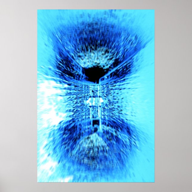 Iced Blue Poster (Framsidan)
