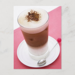 Iced Cappuccino Vykort