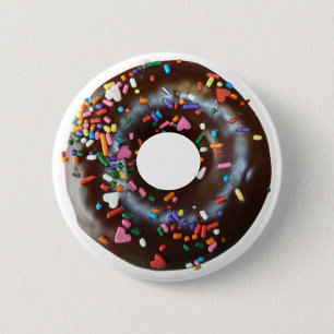 Iced Chocolate Donut W/Sprinkles Knapp
