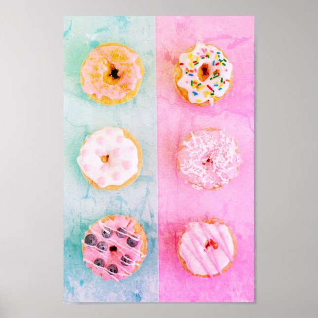 ICED DONUTS POSTER (Framsidan)