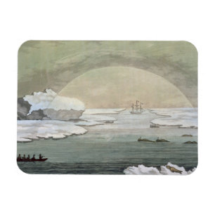 Iced-i den brittiska whaleboaten befrias av set magnet