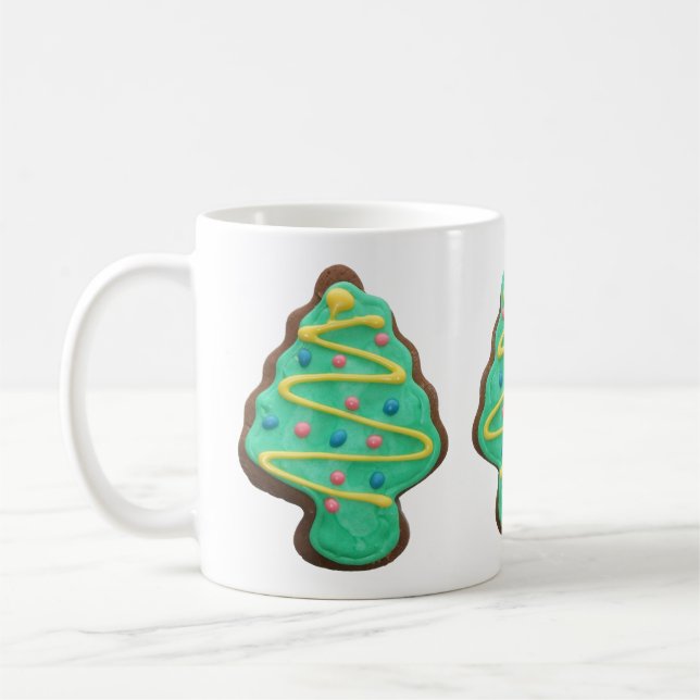 Iced Julgran Cookies Mugg (Vänster)