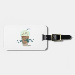 Iced kaffe bagagebricka