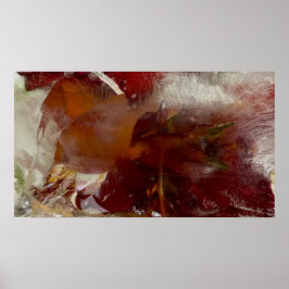 Iced Lilies Poster