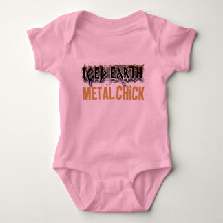 Iced spädbarn för jordMETALLCHICK Tee Shirt