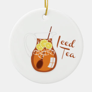 Iced Tea Julgransprydnad Keramik