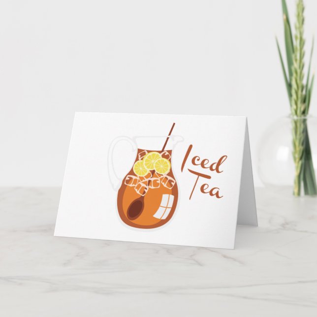 Iced Tea Kort (Framsida)