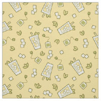 Iced Tea Mönster Fabric