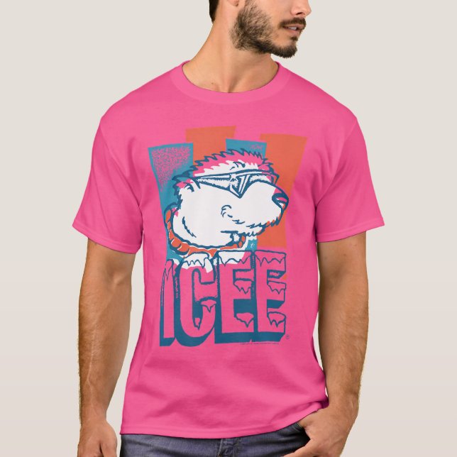 Icee Bear Icicle Logo T Shirt (Framsida)