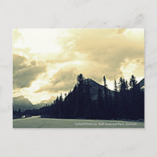Icefield Parkway, Banff National Park, Kanada. Vykort