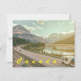 Icefield Parkway, Kanada Vykort