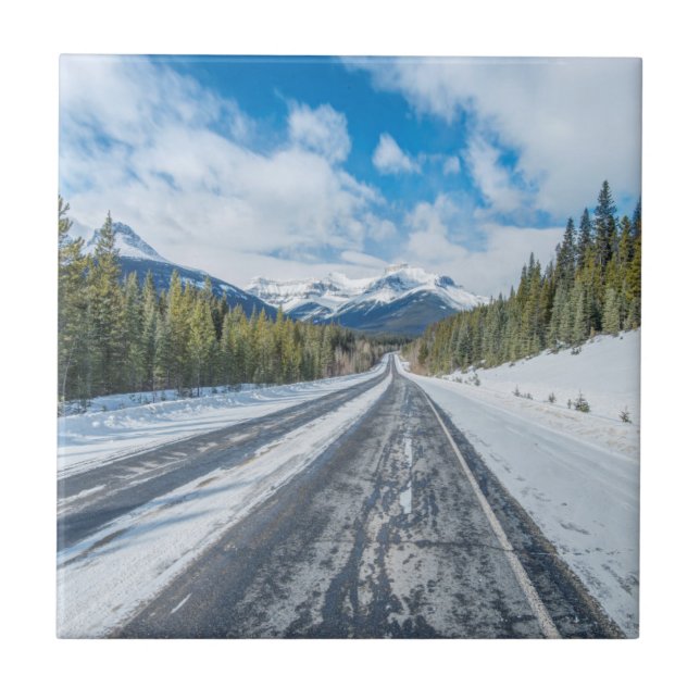 Icefields Parkway Kakelplatta (Framsidan)