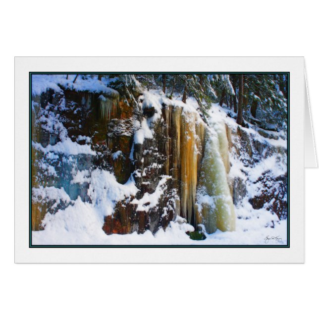 Iceflow Rainbow Hälsningskort (Framsidan Horizontal)