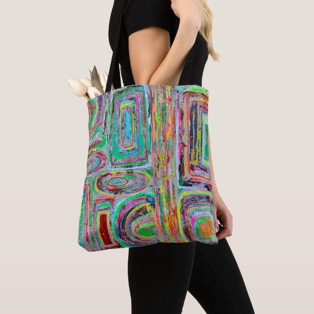 Icehouse Tote Bag Tygkasse (Närbild)