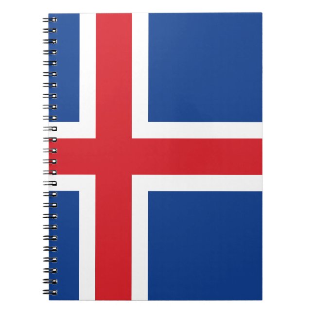Iceland.ai Anteckningsbok Med Spiral (Framsidan)