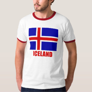 iceland_flag_iceland10x10 tee shirt