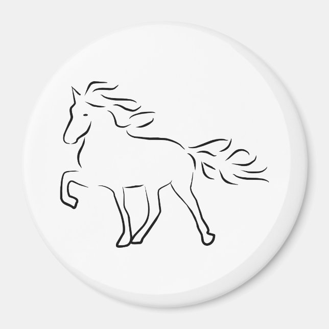iceland horse magnet (Framsidan)