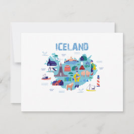 Iceland map OSA kort