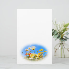 Iceland Poppy Brevpapper