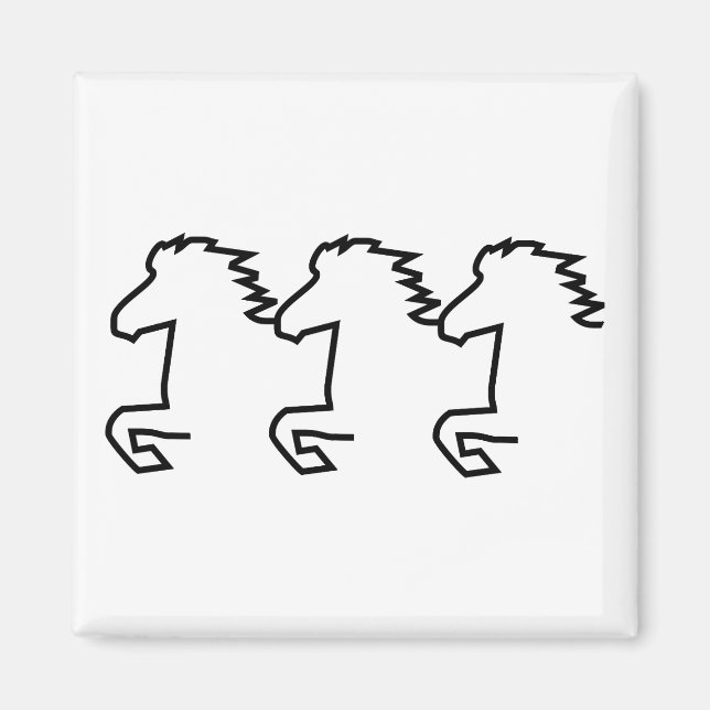 Icelandic Horse Magnet (Framsidan)