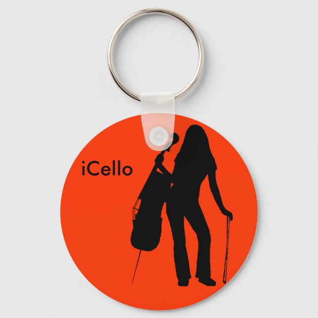 iCello Keychain Nyckelring (Framsida)