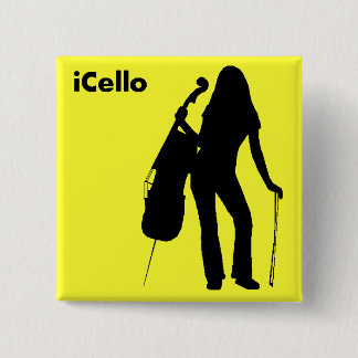 ICello klämmer fast (gult) Knapp
