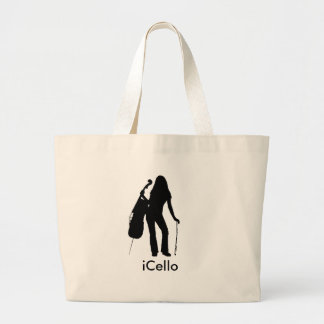 iCello Totebag Jumbo Tygkasse