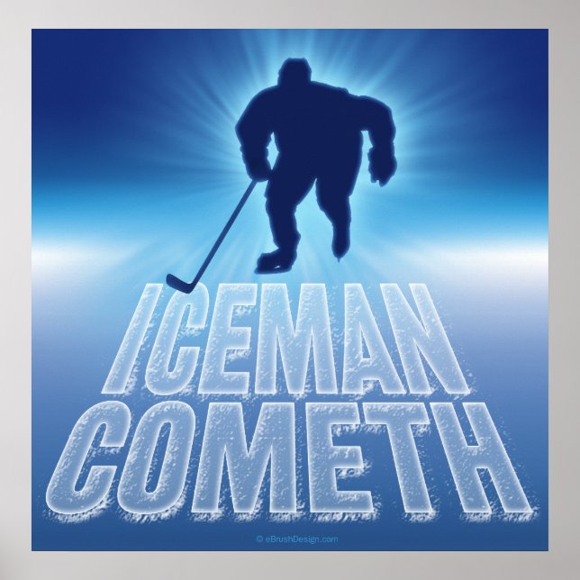 Iceman Cometh (Hockey) Poster (Framsidan)